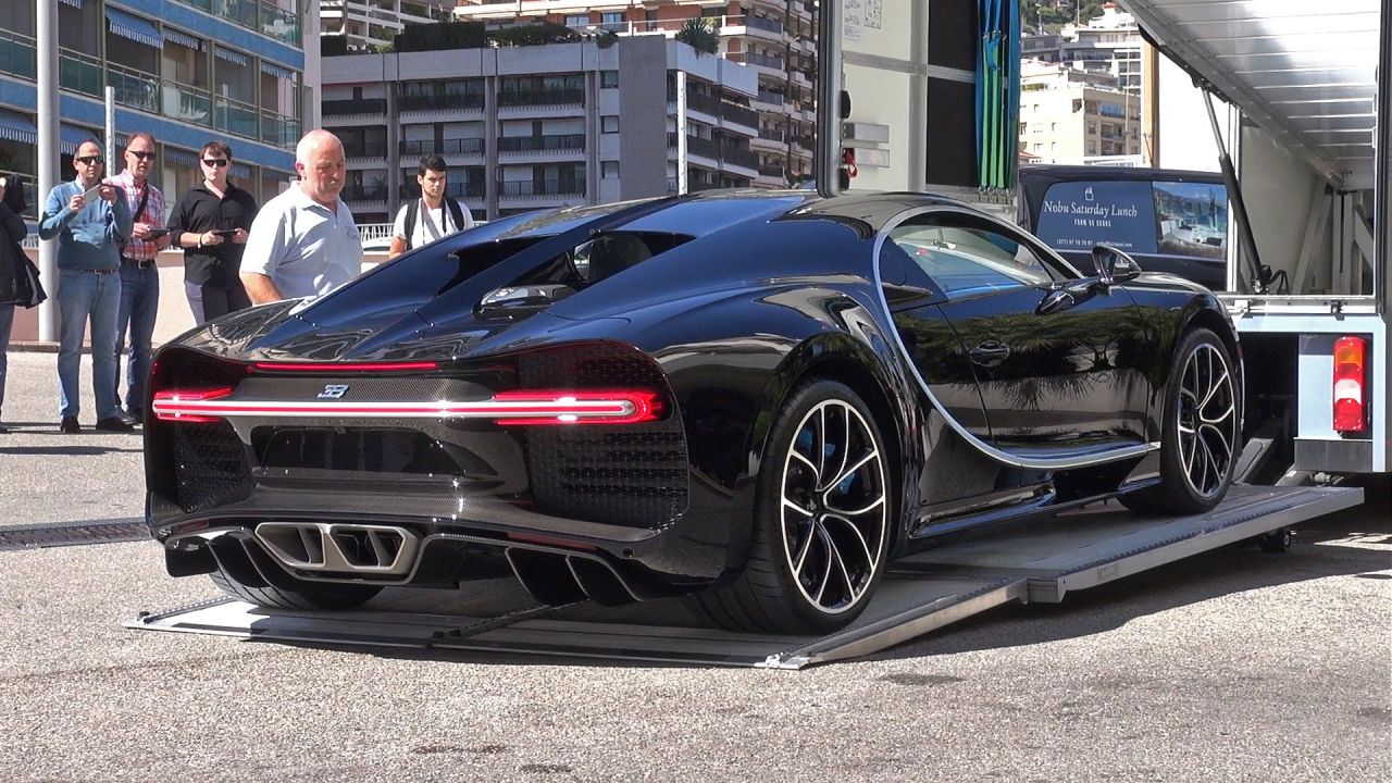 Livraison de la première Bugatti Chiron à Monaco