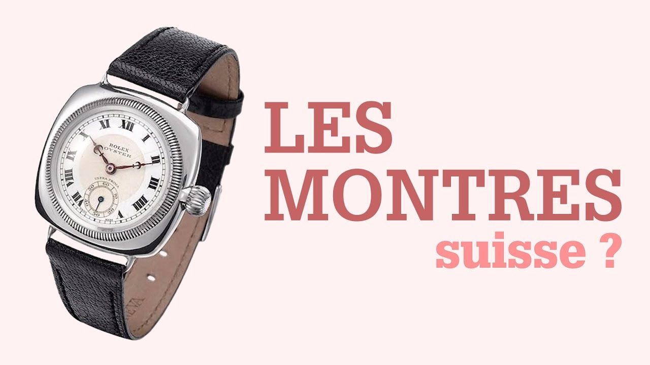 Pourquoi les gens achètent des montres suisses super chères?